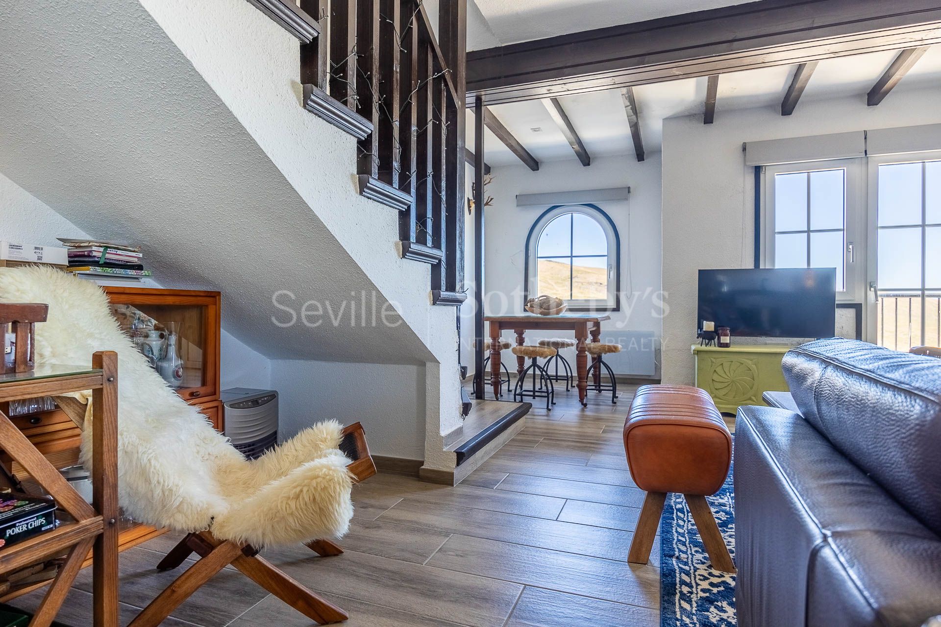 Casa adosada con vistas panorámicas y sauna en Sierra Nevada