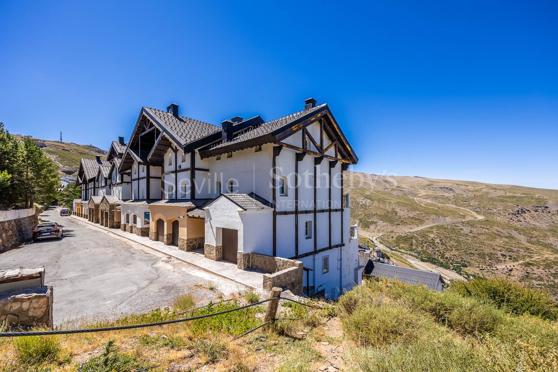 Casa adosada con vistas panorámicas y sauna en Sierra Nevada