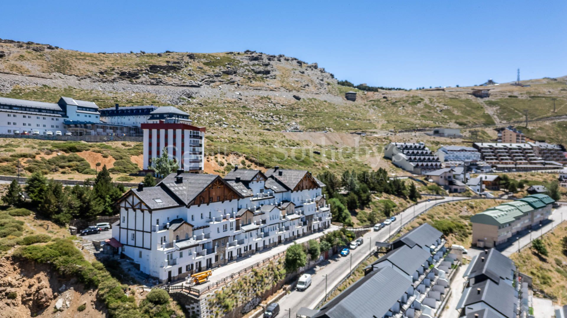 Casa adosada con vistas panorámicas y sauna en Sierra Nevada