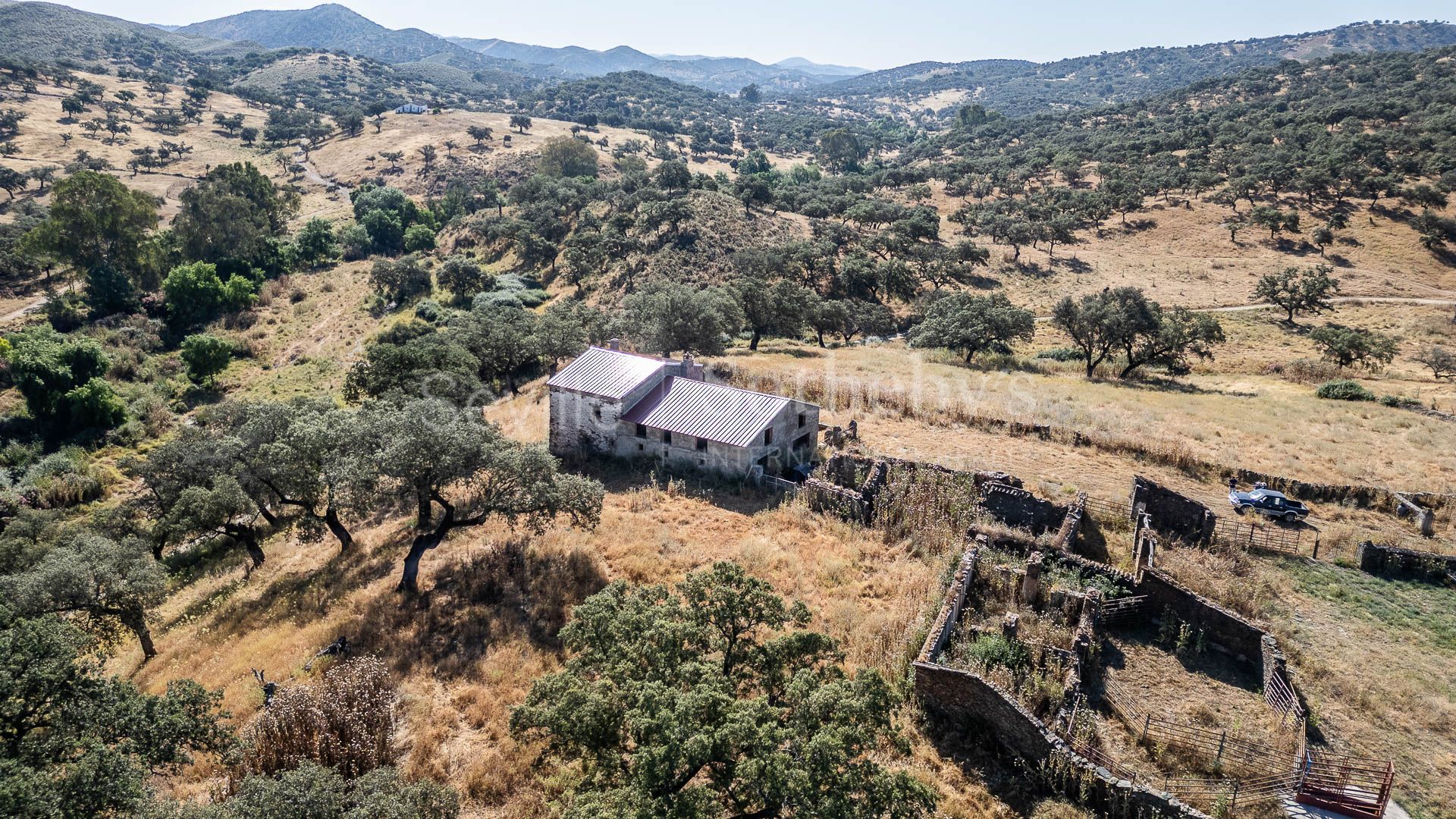 Livestock Dehesa of 208 Hectares in Aracena