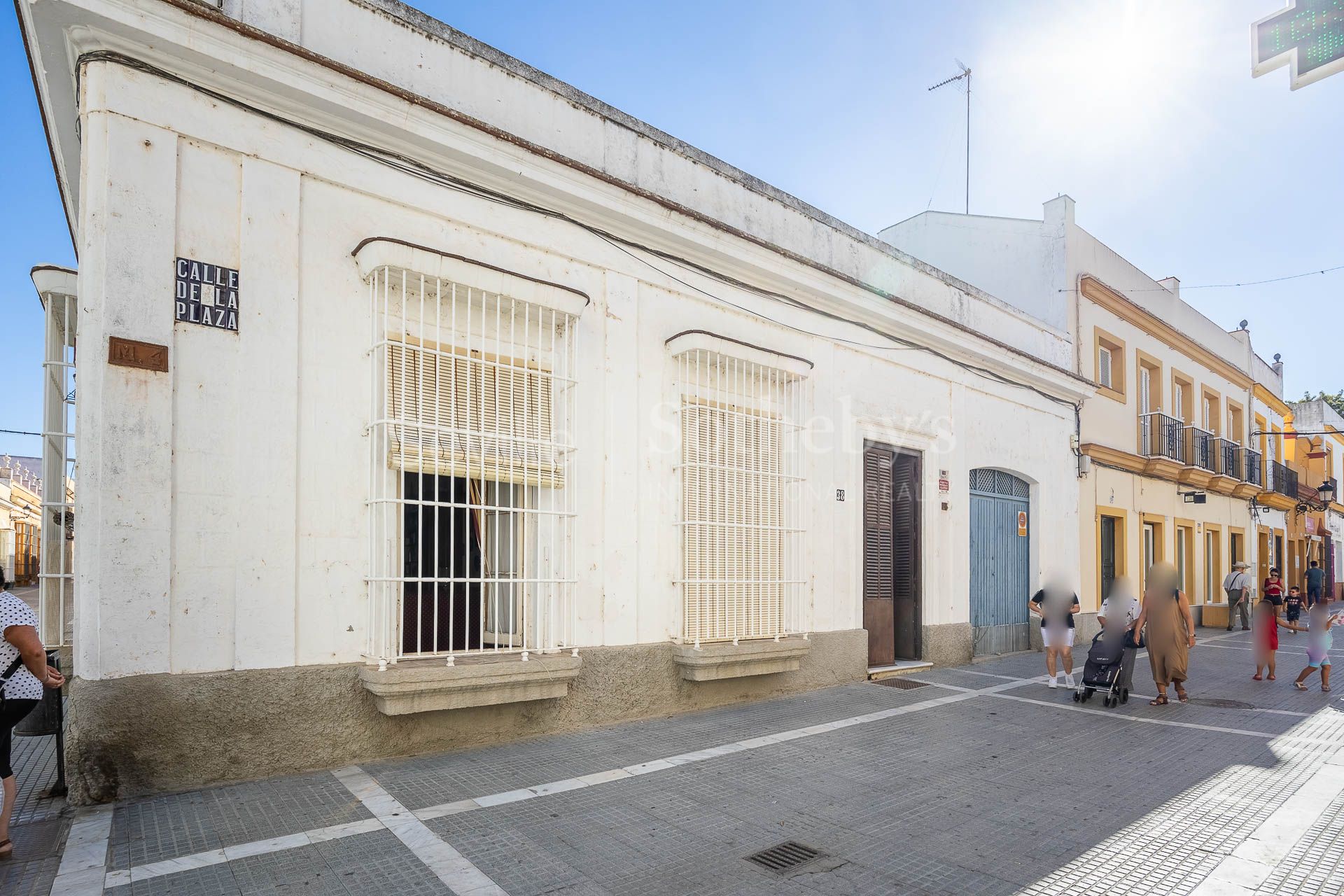 Casa de estilo andaluz con 9 habitaciones en el centro de Puerto Real