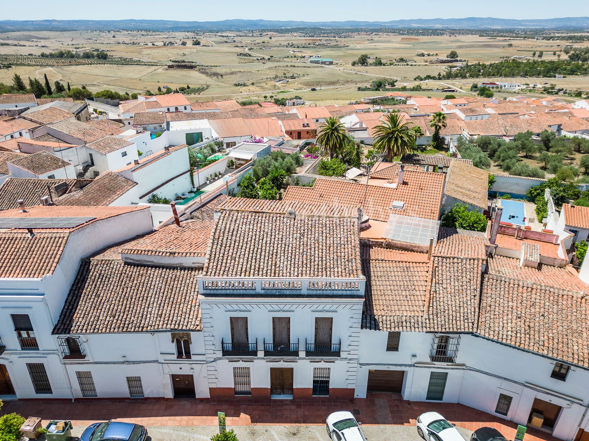 Manor house in Azuaga in the southern countryside of Extremadura.