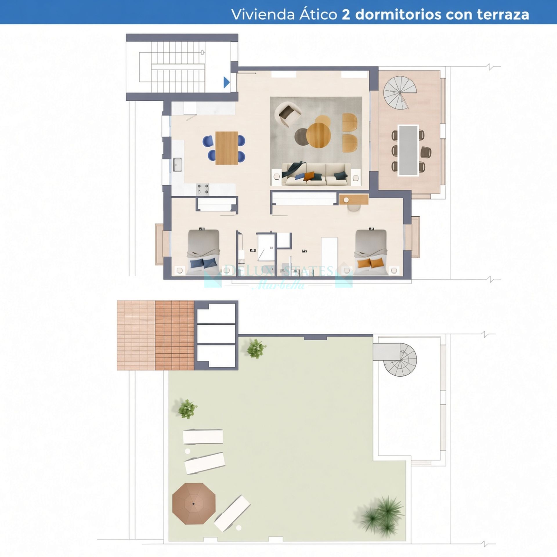 Penthouse for sale in El Paraiso, Estepona