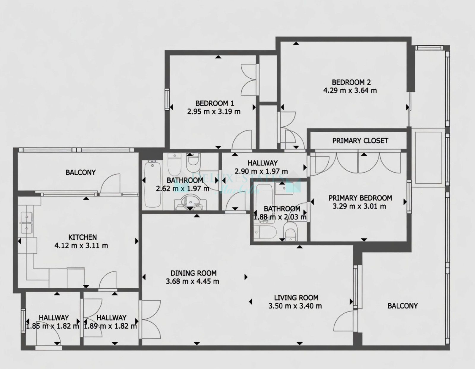 Apartamento en venta en Ricardo Soriano, Marbella