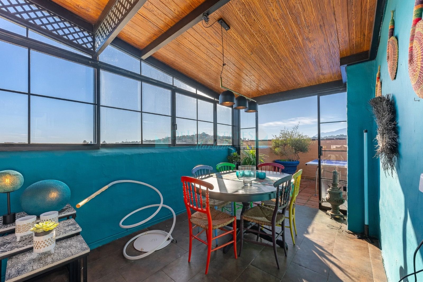 Duplex Penthouse for sale in La Cartuja del Golf, Estepona