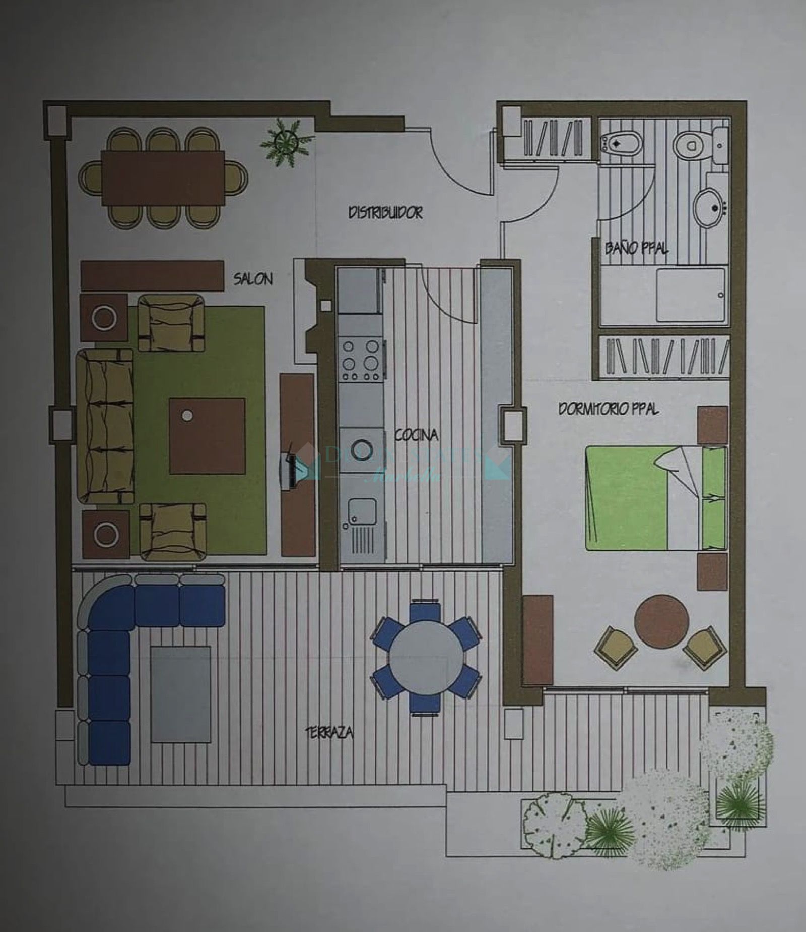 Apartamento en venta en Parque Botanico, Estepona