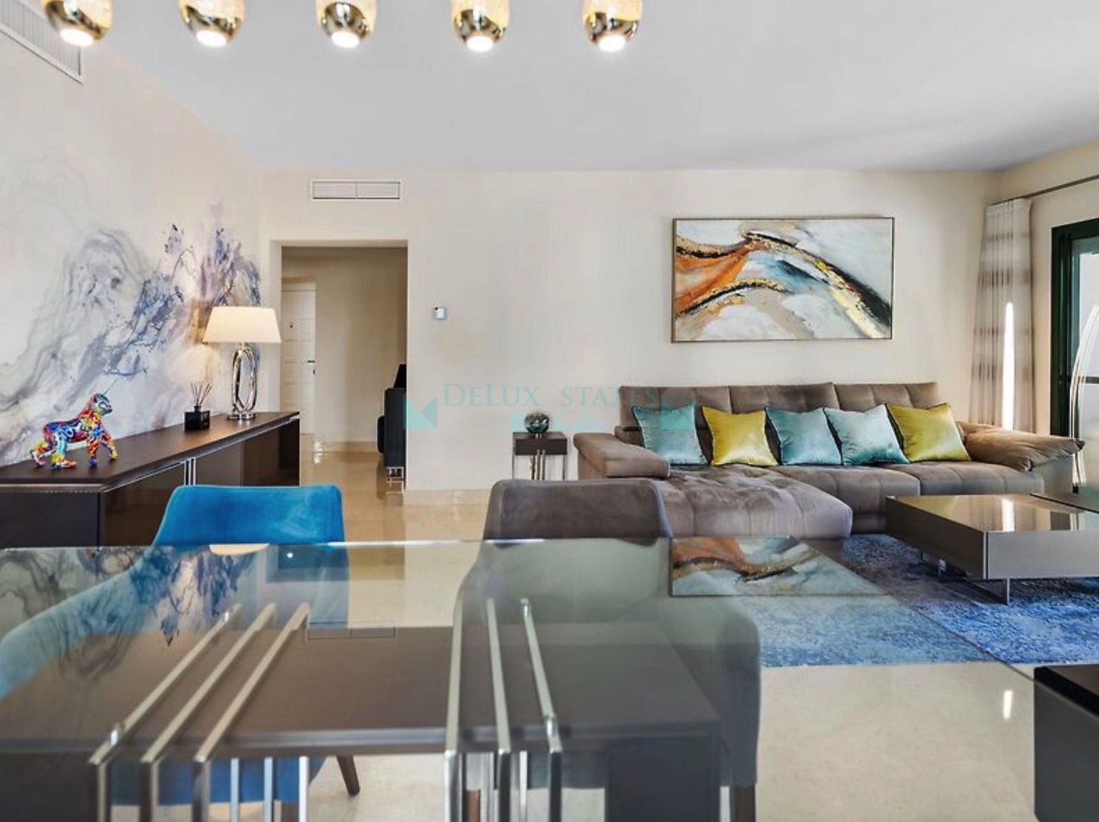 Ground Floor Apartment for sale in Los Capanes del Golf, Benahavis