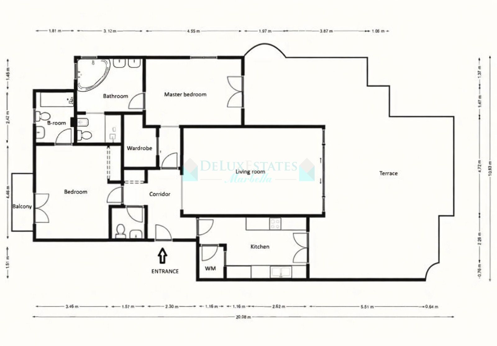 Apartamento en venta en Majestic, Casares