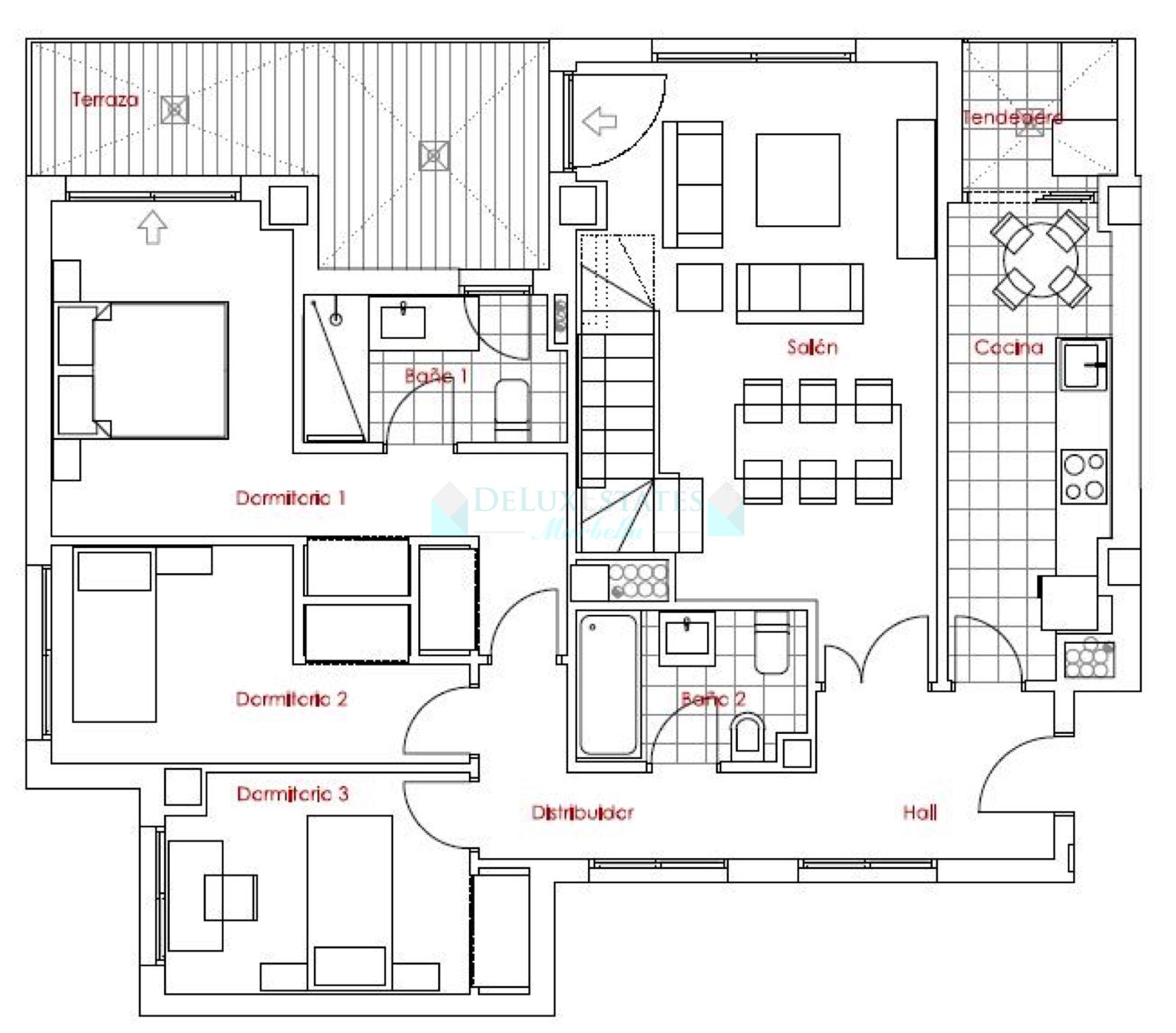 Duplex Penthouse for sale in Estepona Centre, Estepona