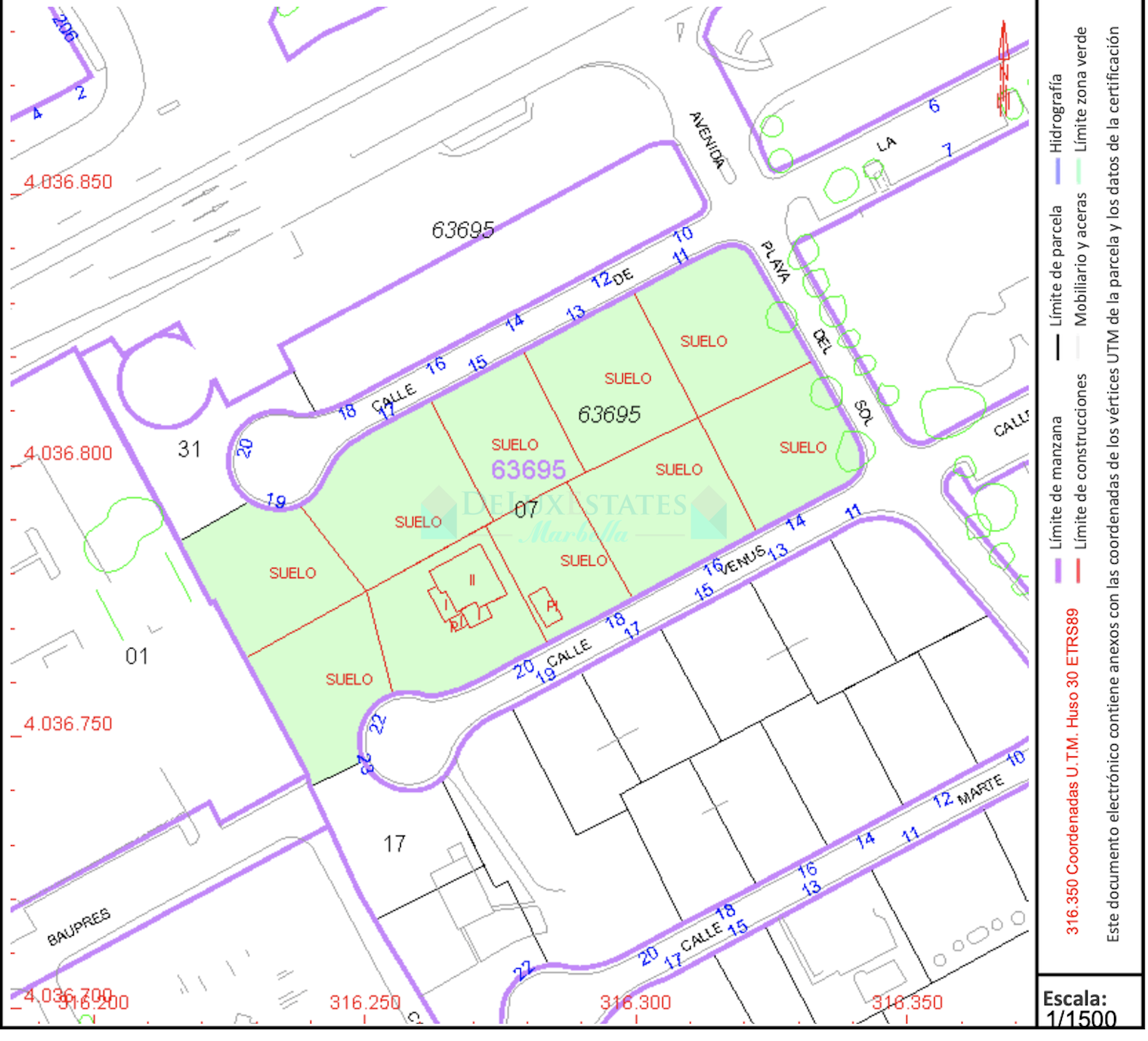 Plot for sale in Costalita, Estepona