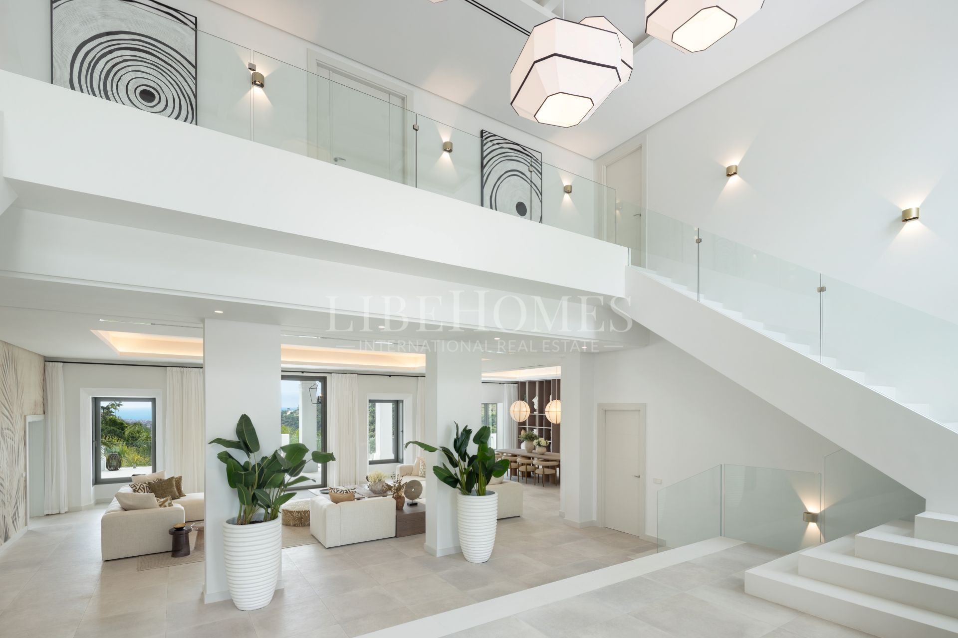 Luxury villa with sea views in El Madroñal, Benahavis, Marbella