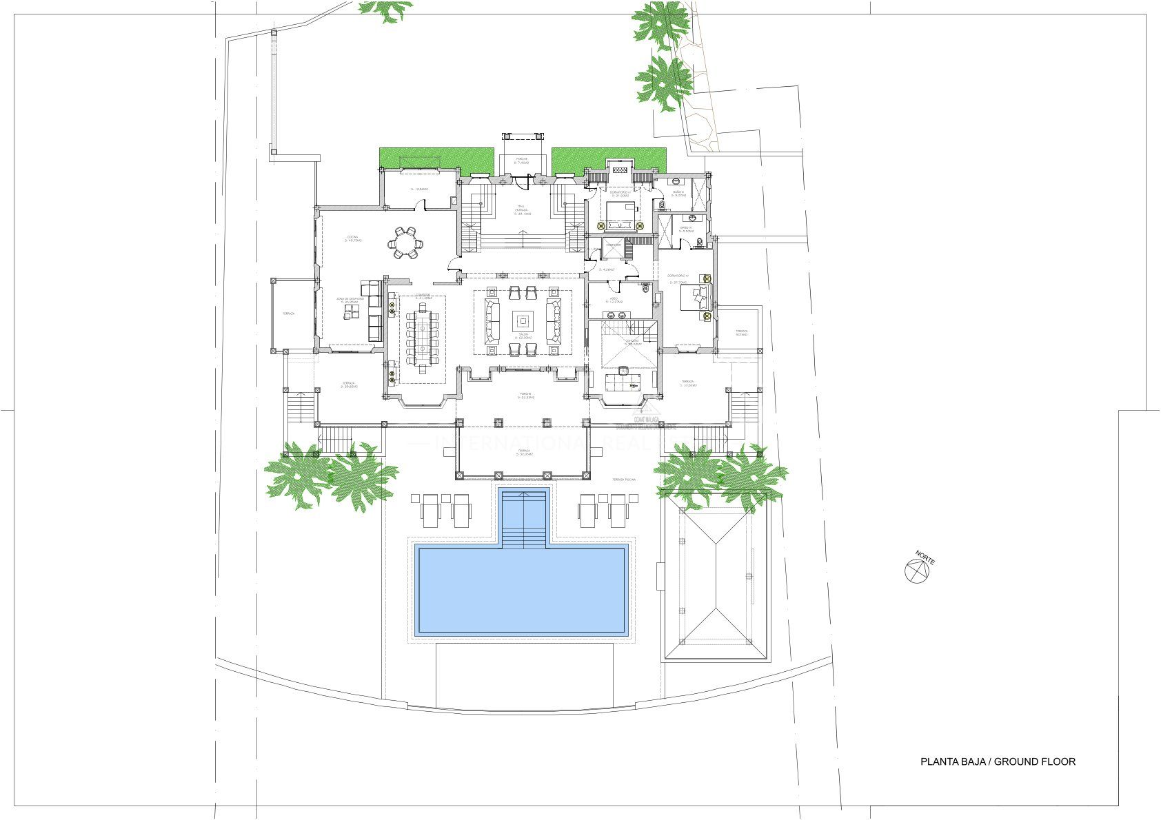 Luxury villa with sea views in El Madroñal, Benahavis, Marbella