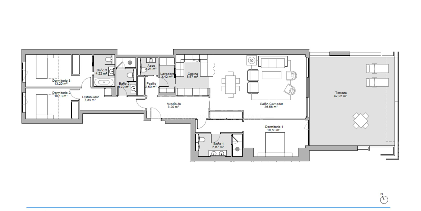 Brand new, luxury beachfront apartment for sale in Malaga city