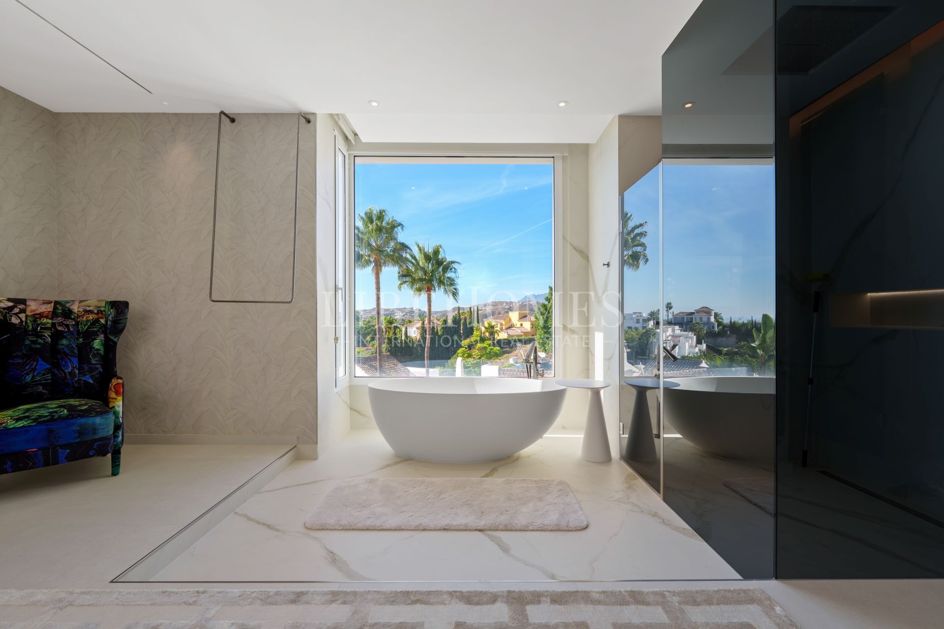 Villa de lujo, increíbles vistas al mar, Puerto del Almendro, Benahavís