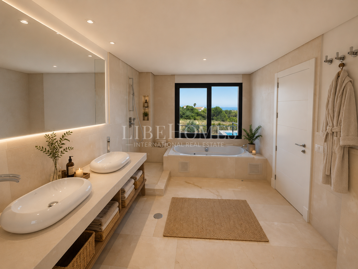 Modern villa with panoramic sea views in La Reserva, Sotogrande