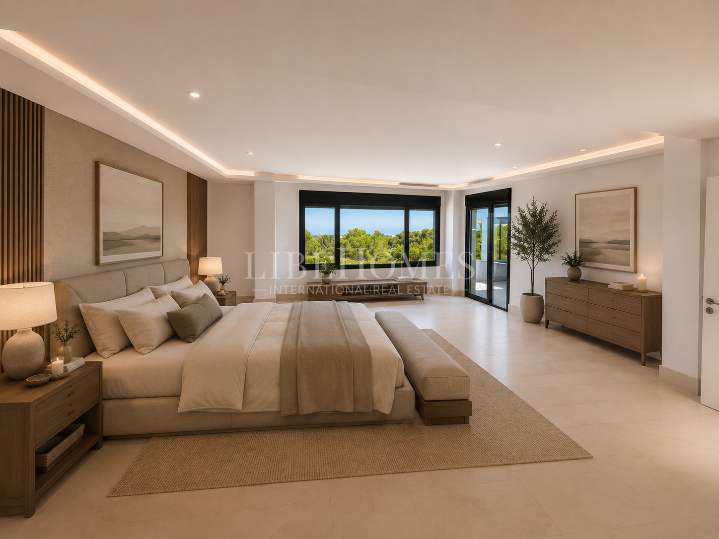 Modern villa with panoramic sea views in La Reserva, Sotogrande