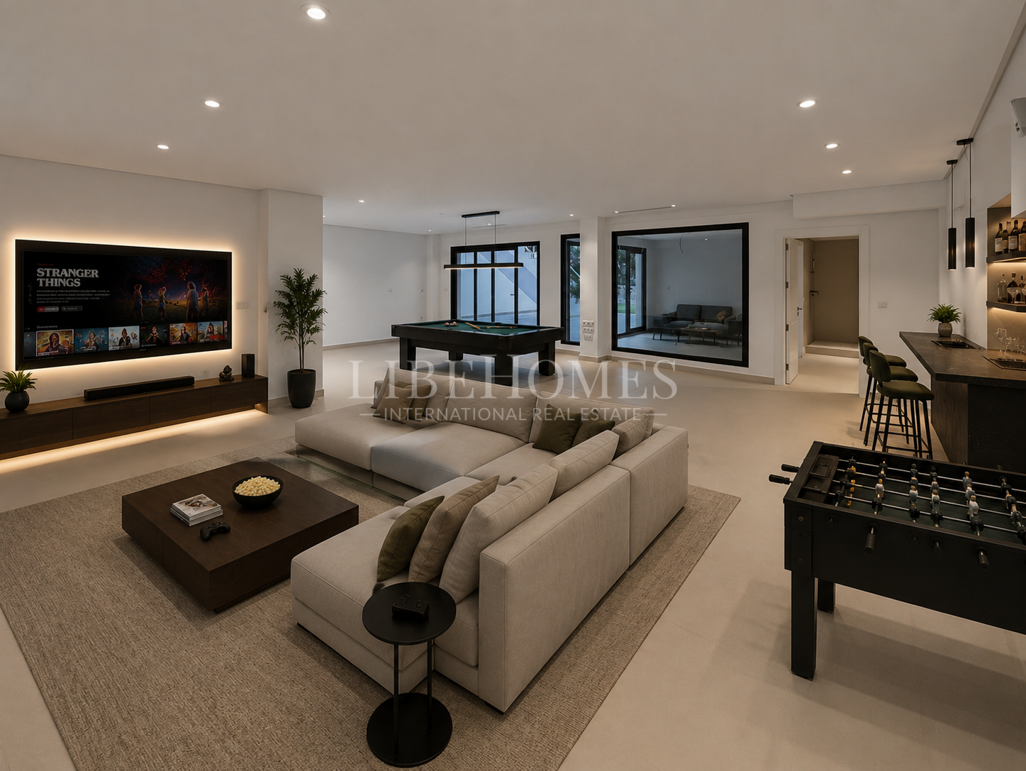 Modern villa with panoramic sea views in La Reserva, Sotogrande
