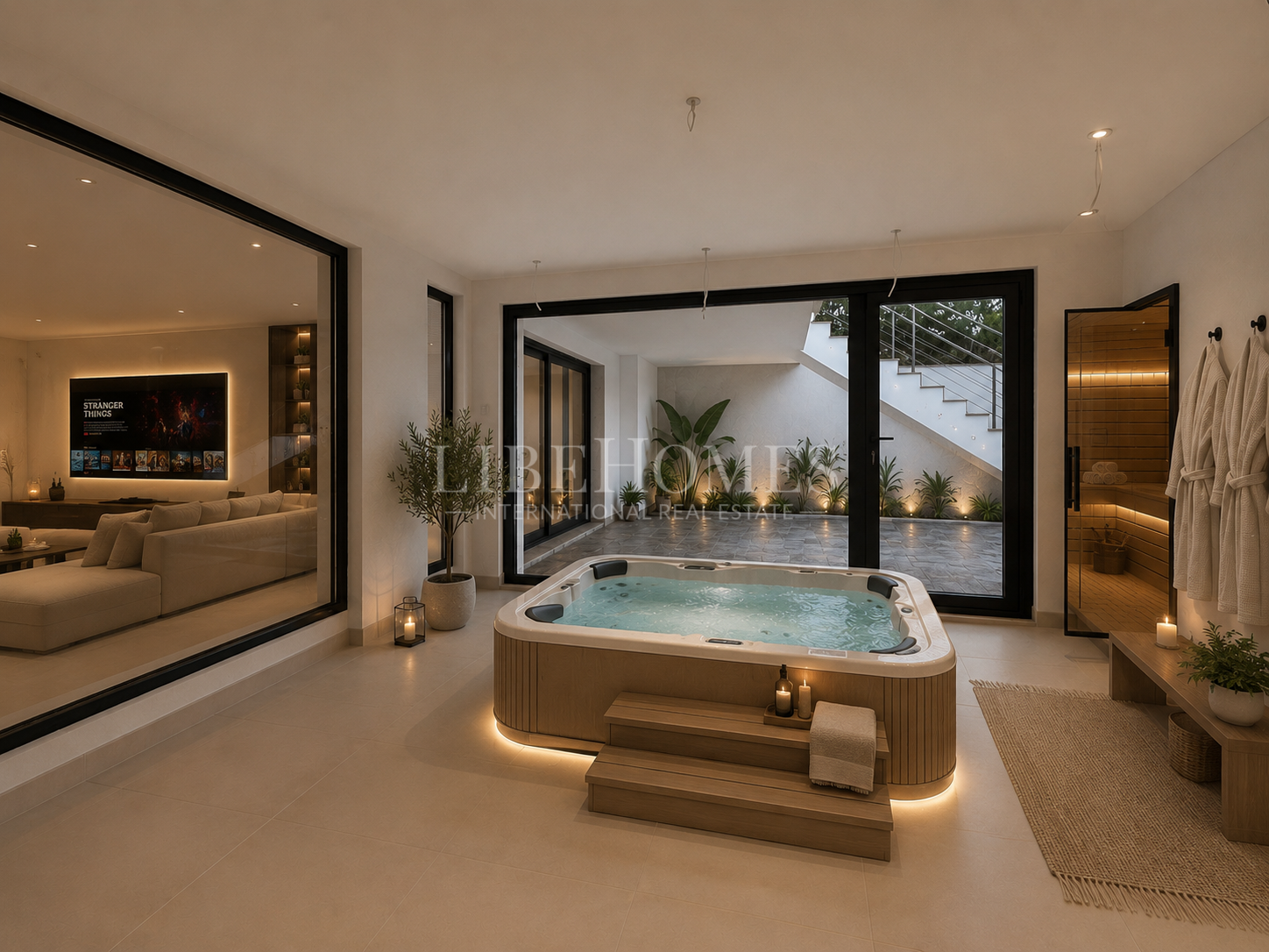 Modern villa with panoramic sea views in La Reserva, Sotogrande