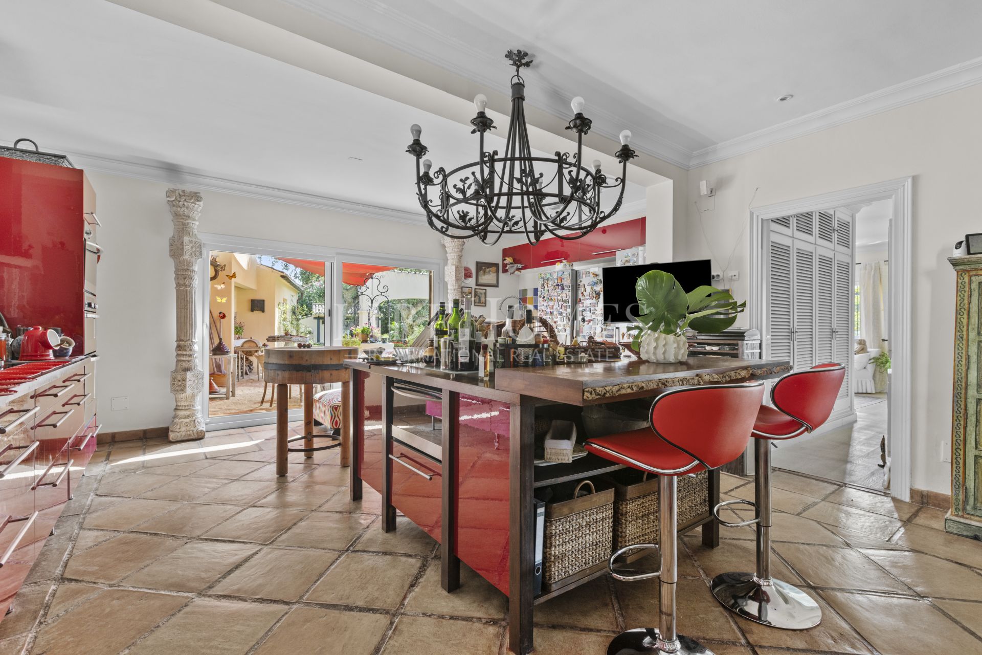 Andalusian villa next to the Real Club de Golf Valderrama, Sotogrande