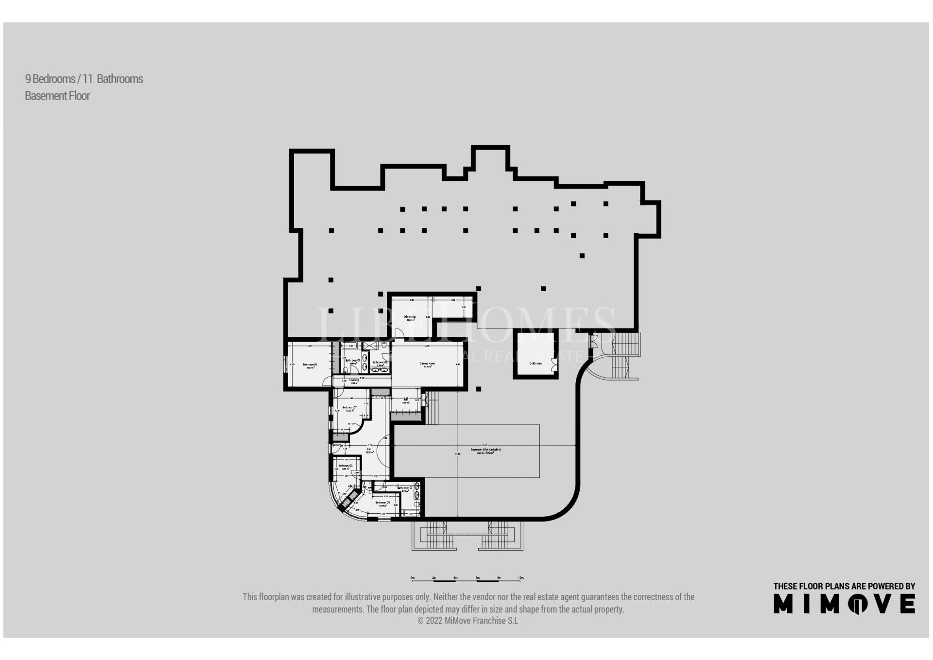 Villa de 9 habitaciones con vistas panorámicas en Sotogrande Alto