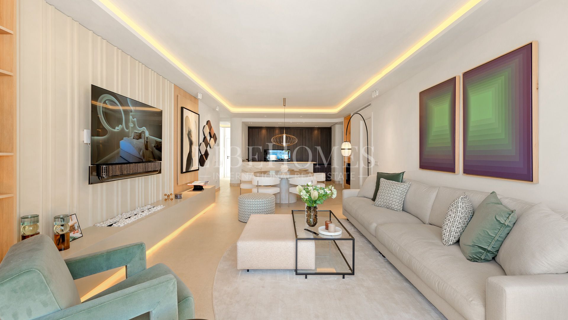 Beachfront penthouse with sea views, New Golden Mile, Estepona