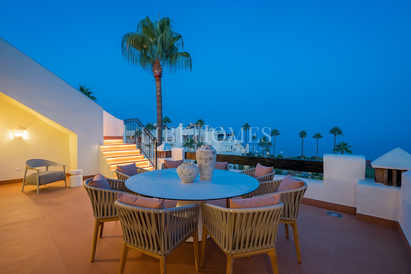 Beachfront penthouse with sea views, New Golden Mile, Estepona