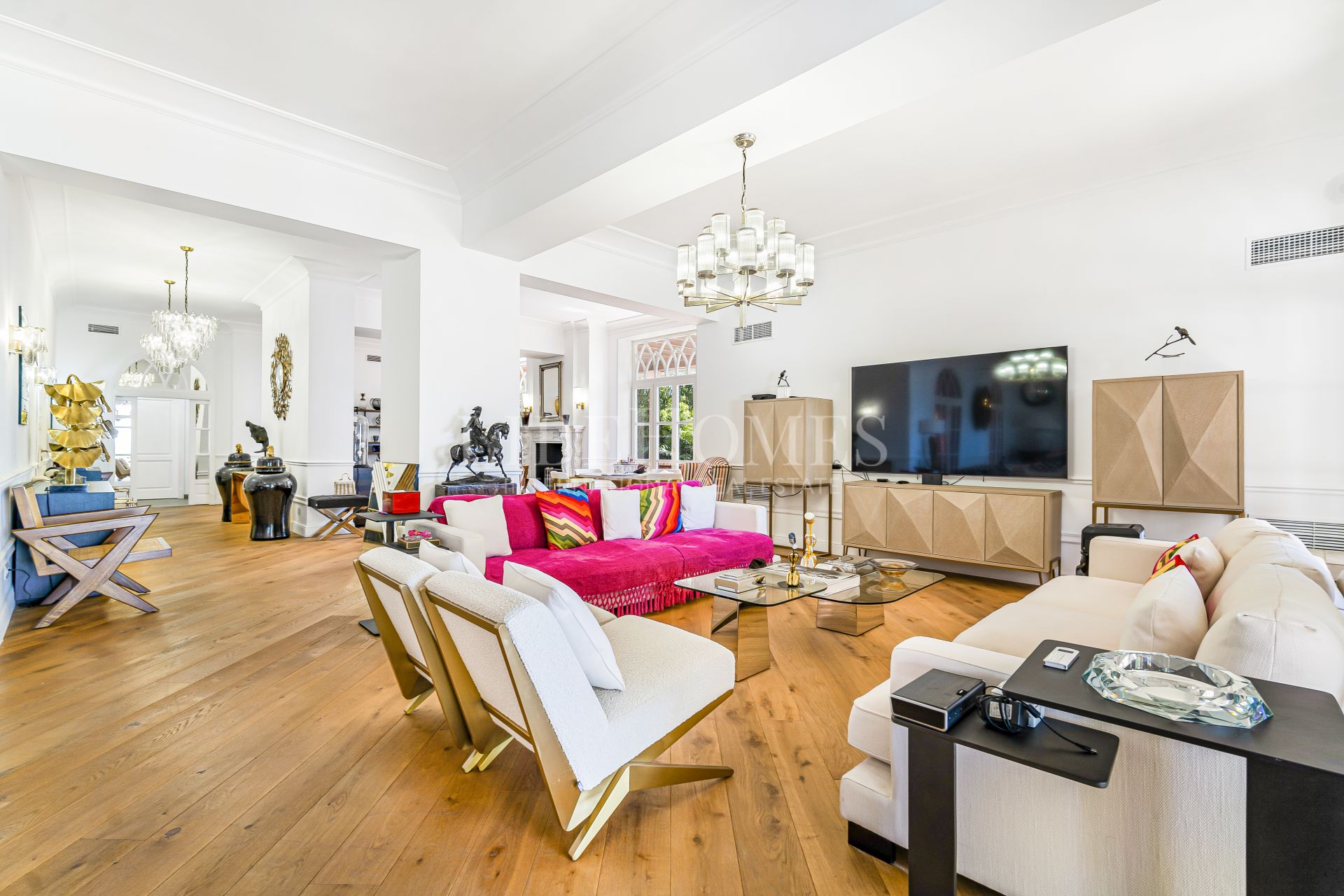 Villa con impresionantes vistas al mar, Hacienda Las Chapas, Marbella