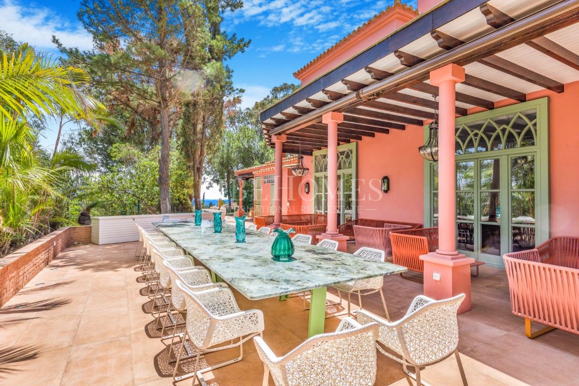 Villa con impresionantes vistas al mar, Hacienda Las Chapas, Marbella