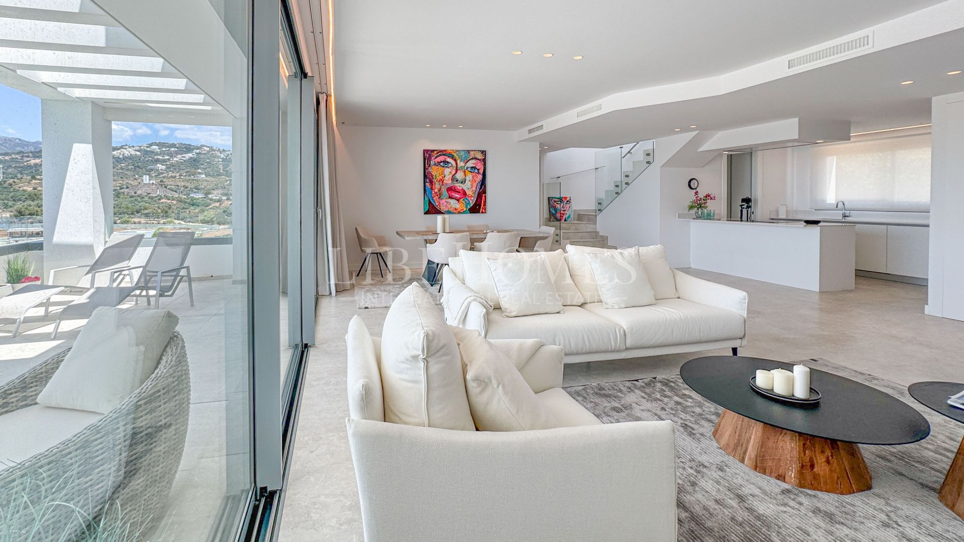 Luxury penthouse with panoramic sea views, Santa Clara, Marbella