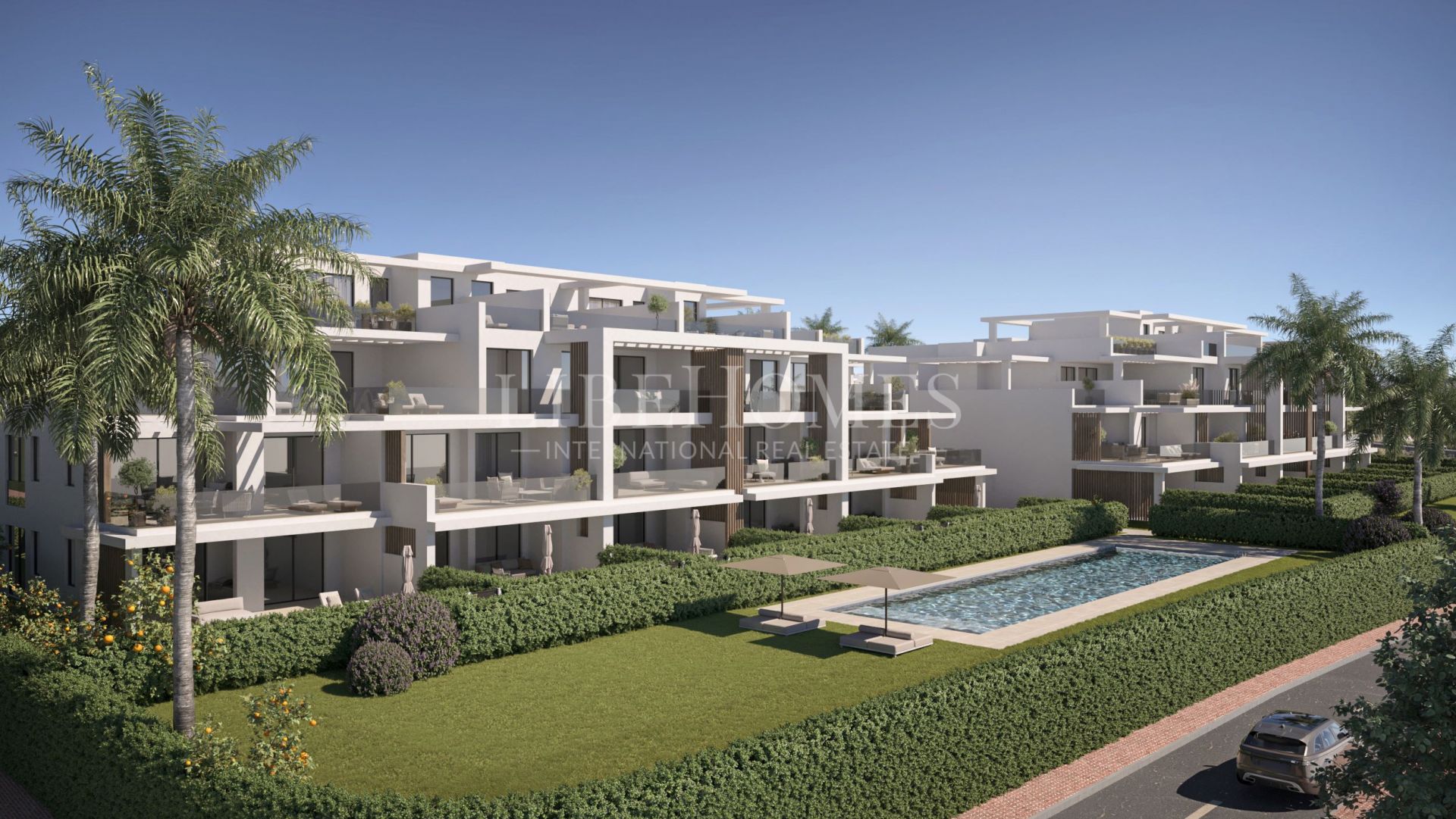 Apartamento de obra nueva, vistas al mar, Nueva Milla de Oro, Estepona