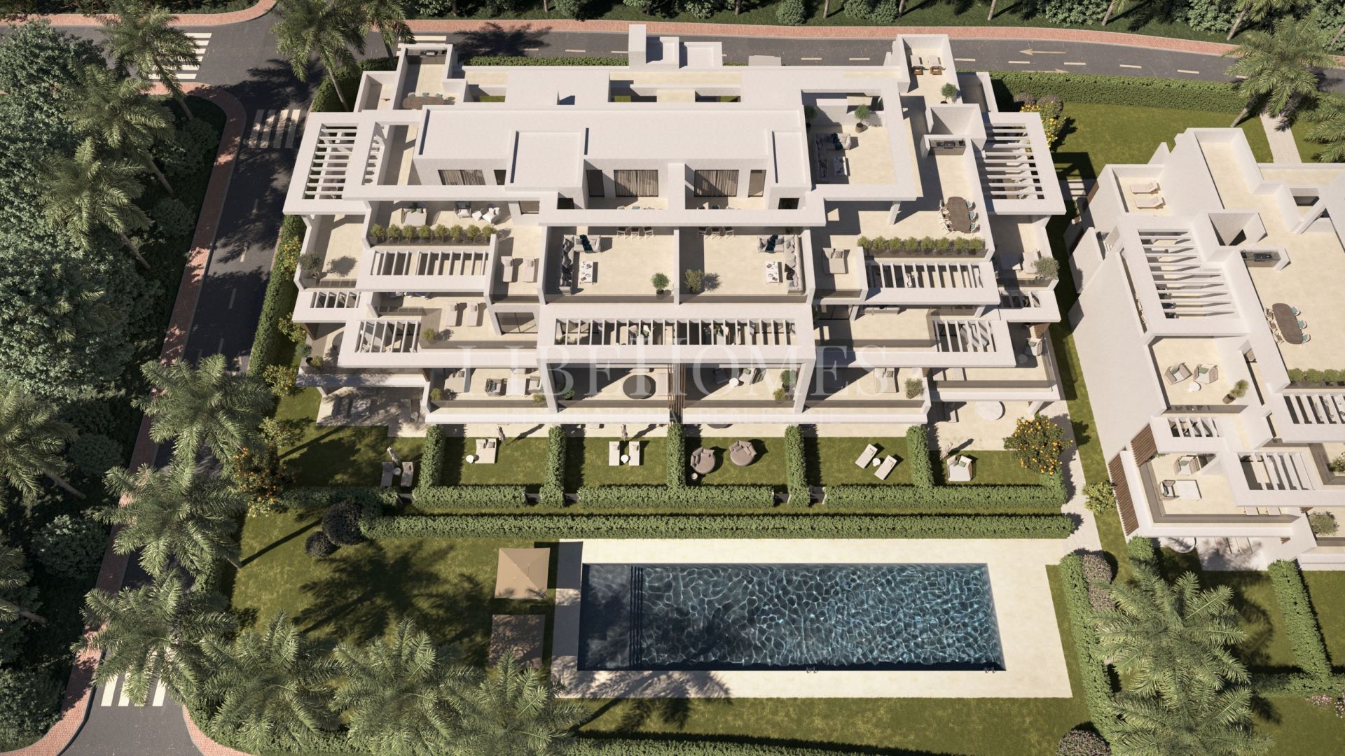 Apartamento de obra nueva, vistas al mar, Nueva Milla de Oro, Estepona