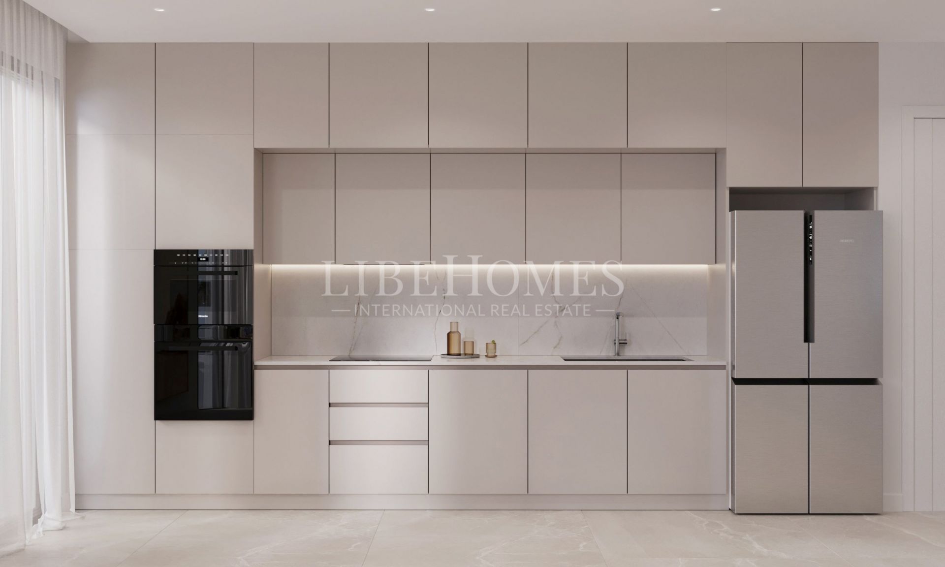 Apartamento de obra nueva, vistas al mar, Nueva Milla de Oro, Estepona