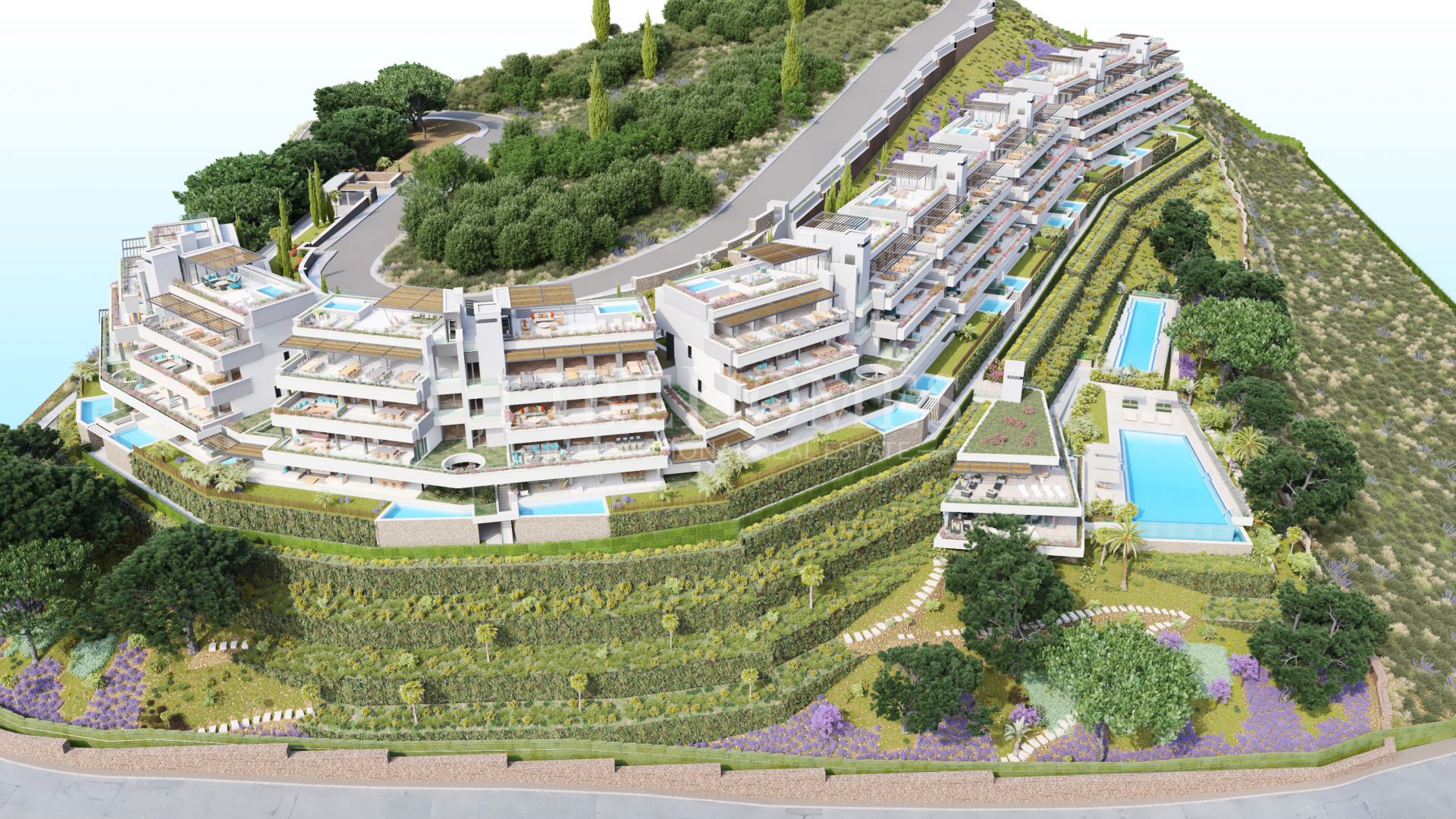 Ground-floor apartment with sea views, La Quinta Golf, Benahavis