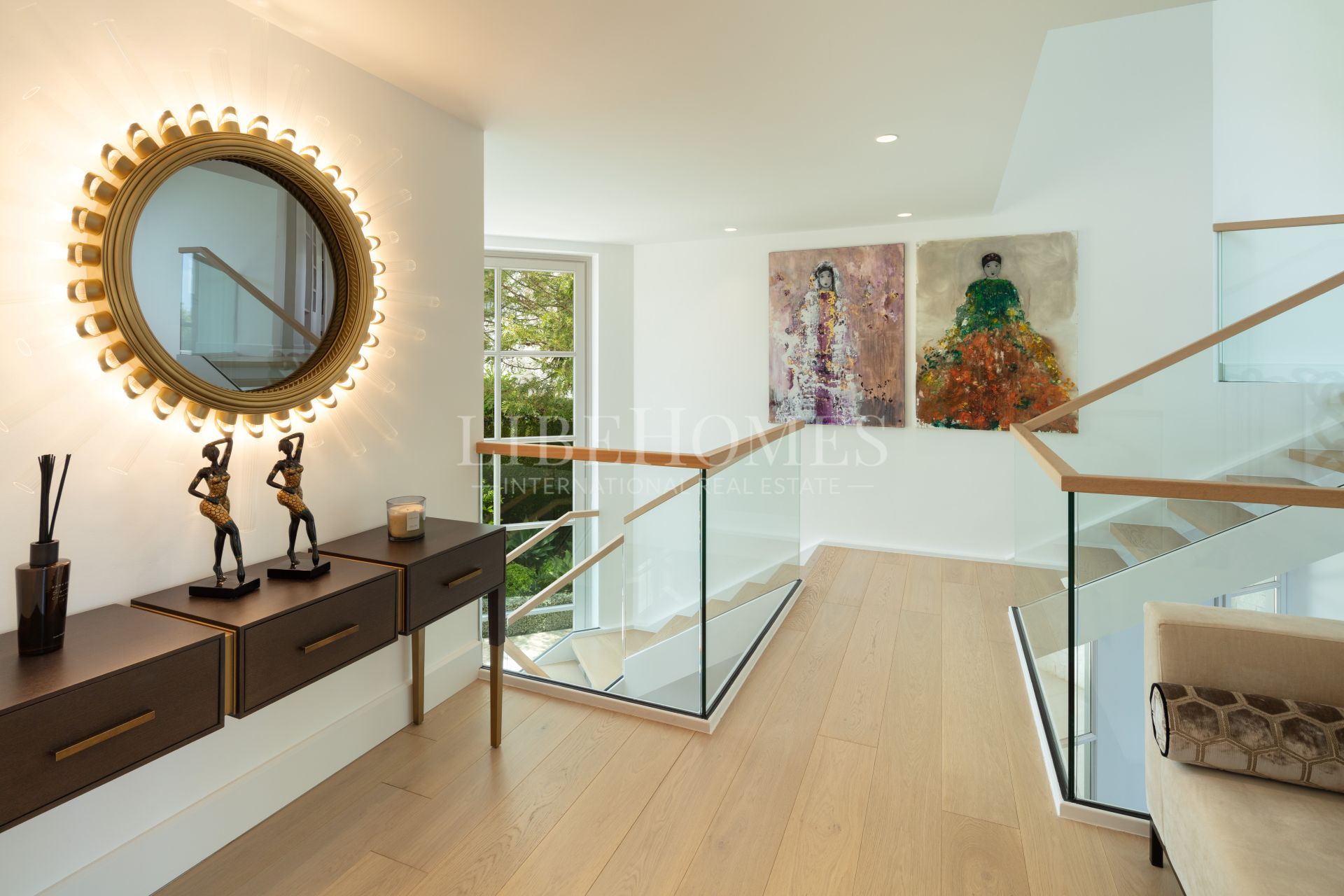 Frontline golf luxury villa in Aloha area, Nueva Andalucia, Marbella