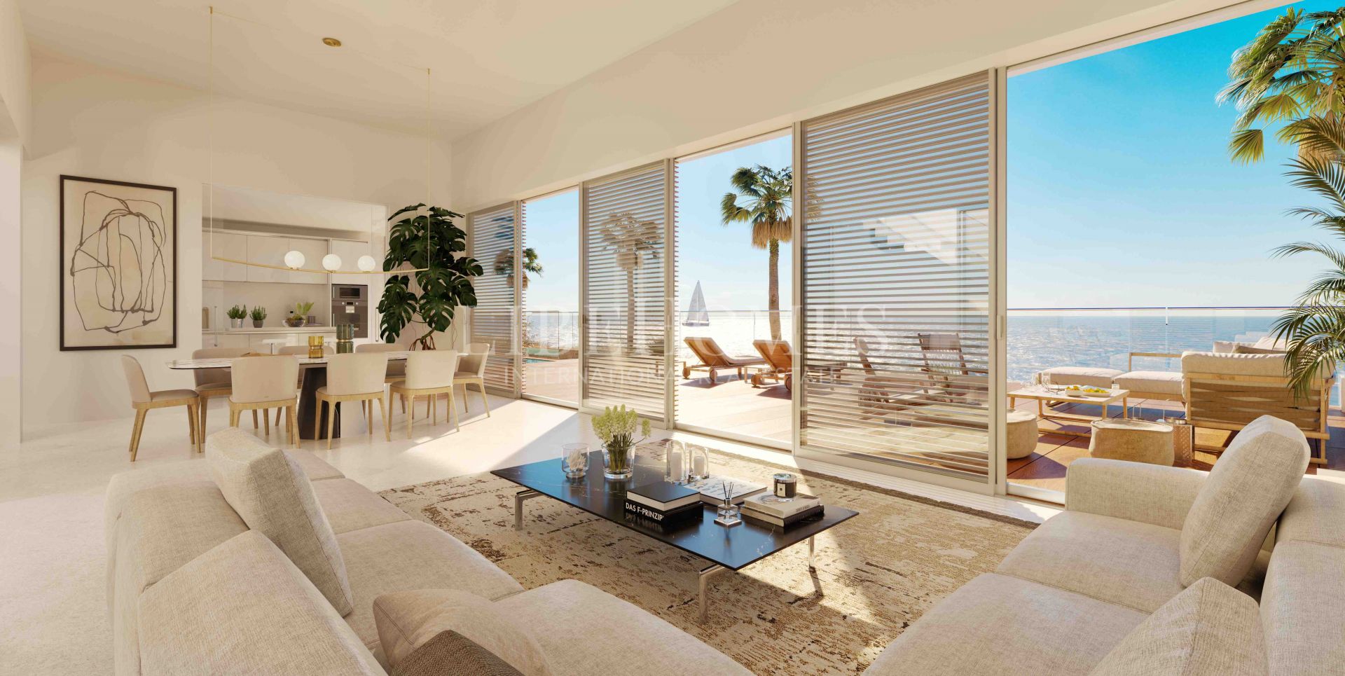 Luxury penthouse in a new beachfront complex, 5 minutes to Estepona