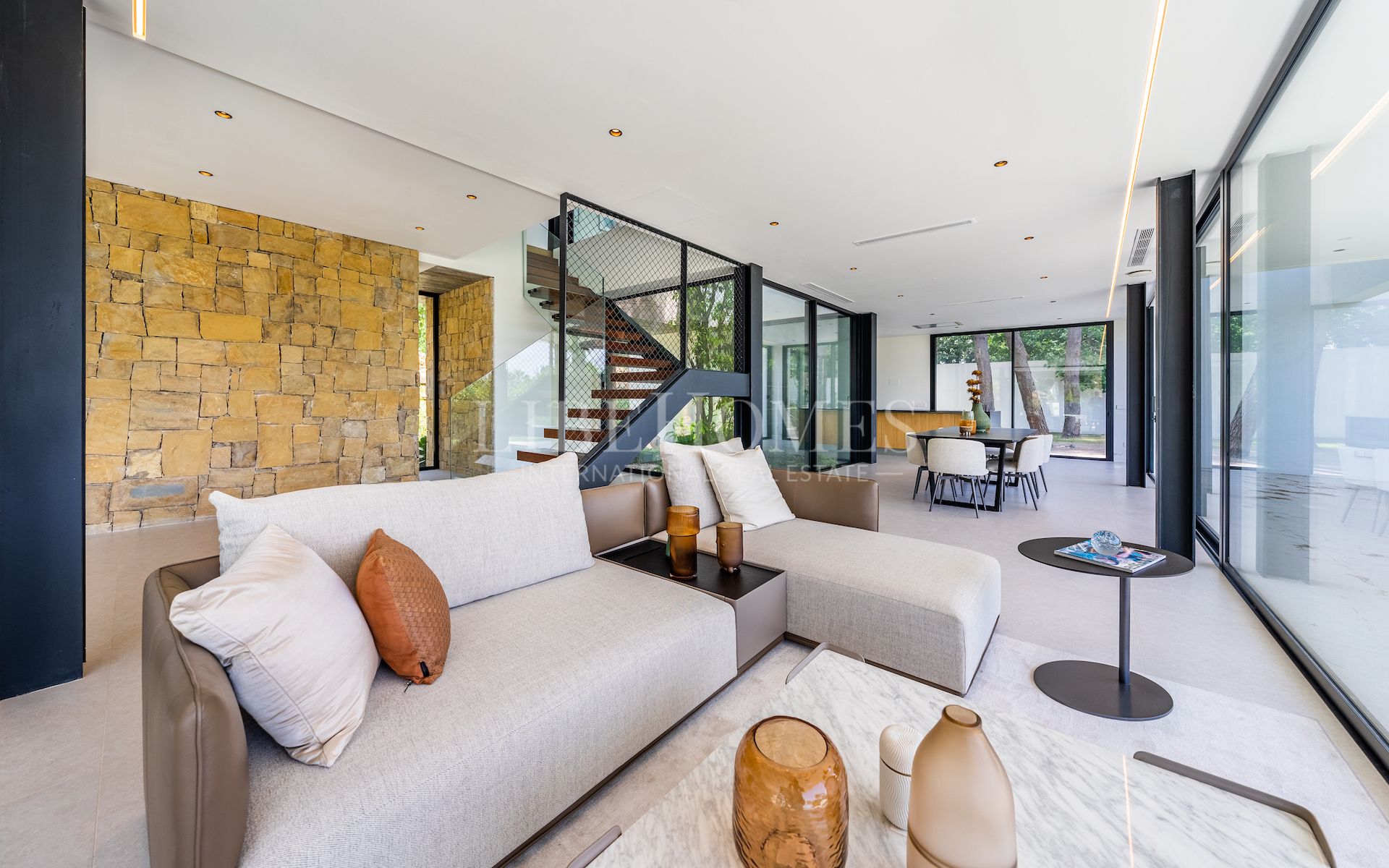 Villa design moderne, vue sur la mer, Nagüeles, Marbella Golden Mile