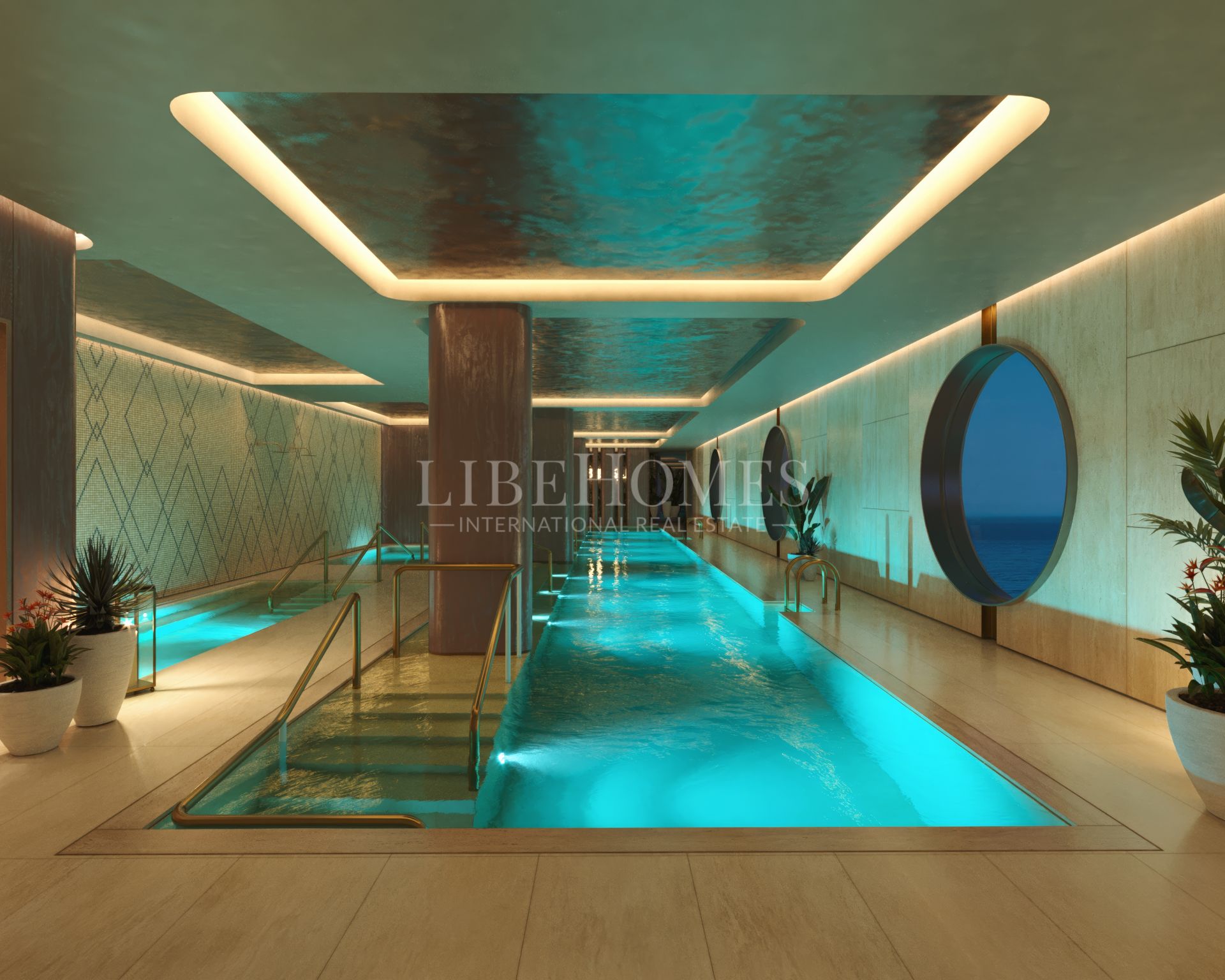 Apartamento de lujo nuevo con vistas al mar increíbles en Benahavis