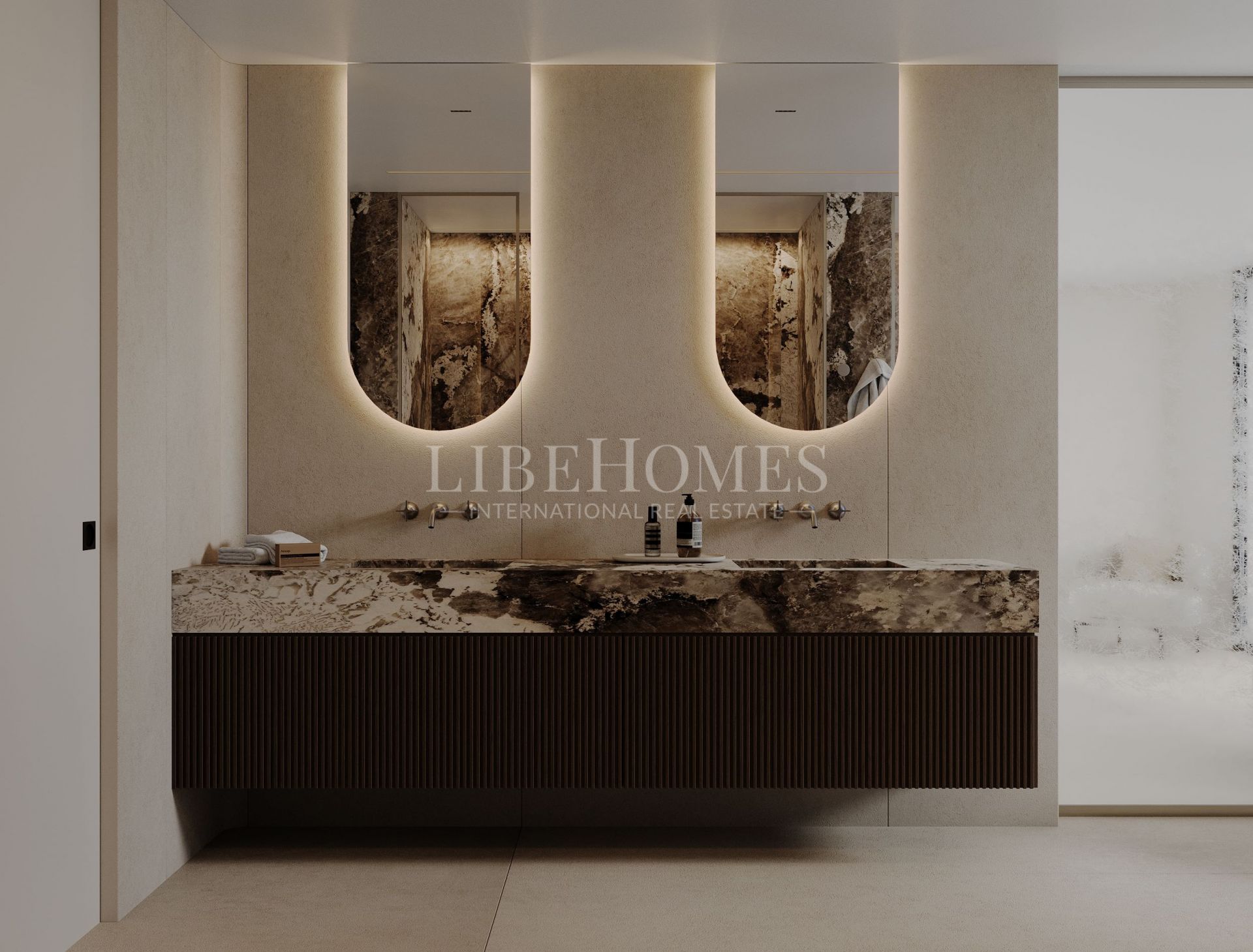 Apartamento de lujo nuevo con vistas al mar increíbles en Benahavis