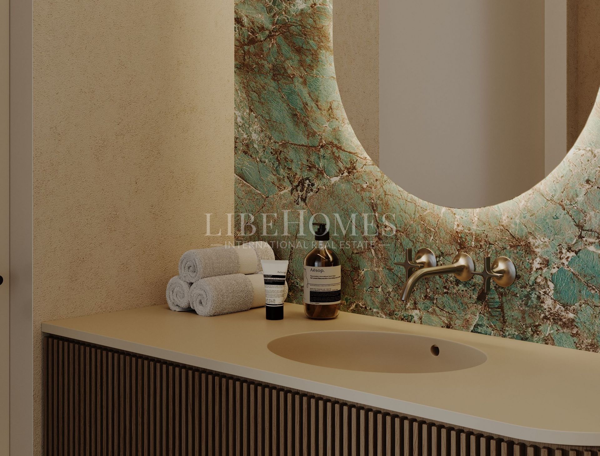 Apartamento de lujo nuevo con vistas al mar increíbles en Benahavis