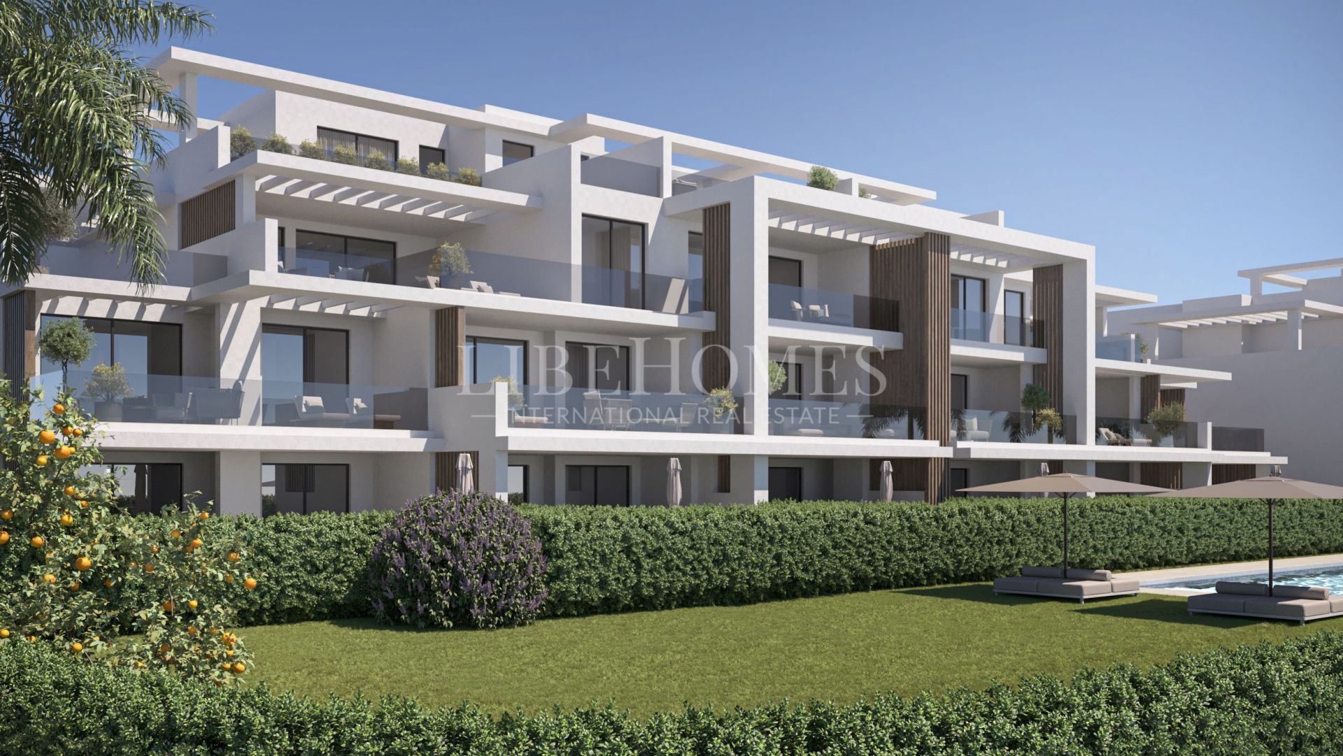 Appartement neuf, en rez-de-chausée, près de la plage, à Estepona