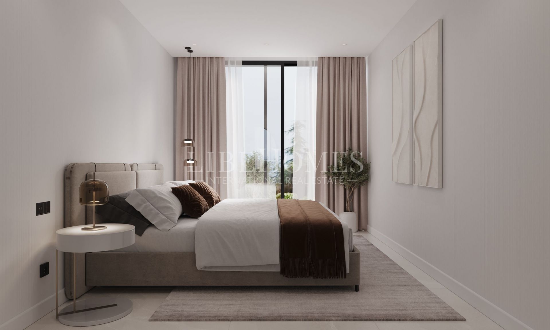 Appartement neuf, en rez-de-chausée, près de la plage, à Estepona