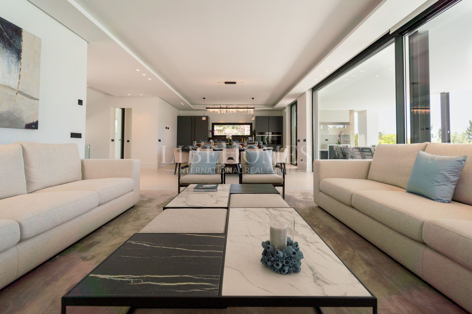 Brand-new modern villa, panoramic golf views, Nueva Andalucía, Marbella