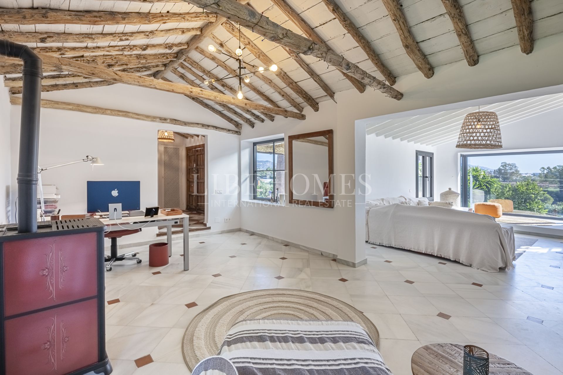 Villa with beautiful panoramic views in Guadalmina Alta, Marbella