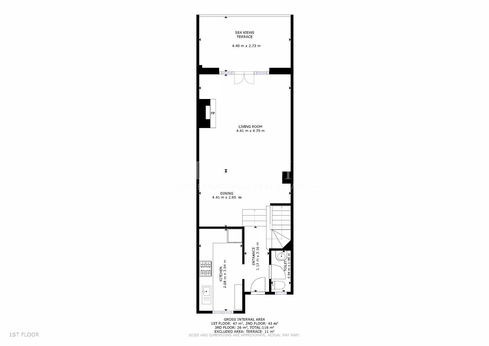 Beachfront townhouse in El Saladillo beach, New Golden Mile, Estepona