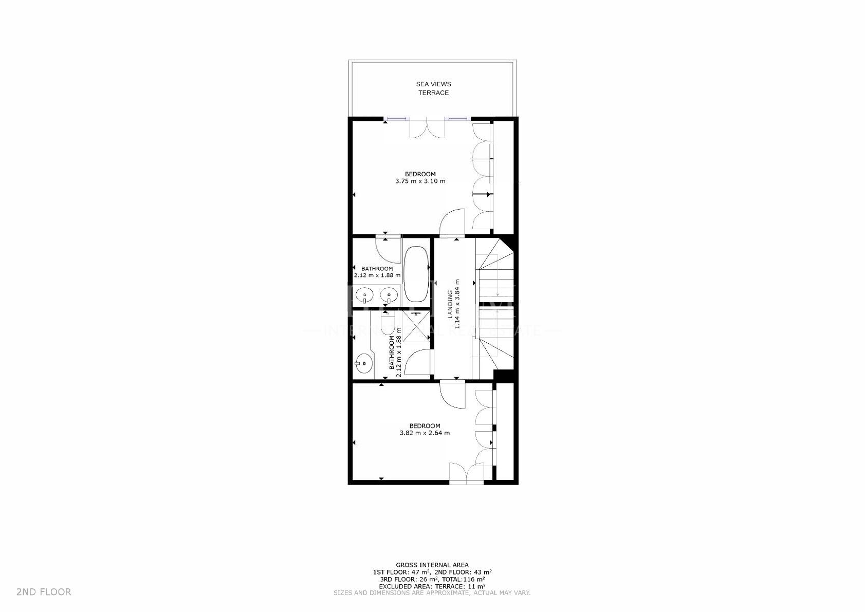 Beachfront townhouse in El Saladillo beach, New Golden Mile, Estepona