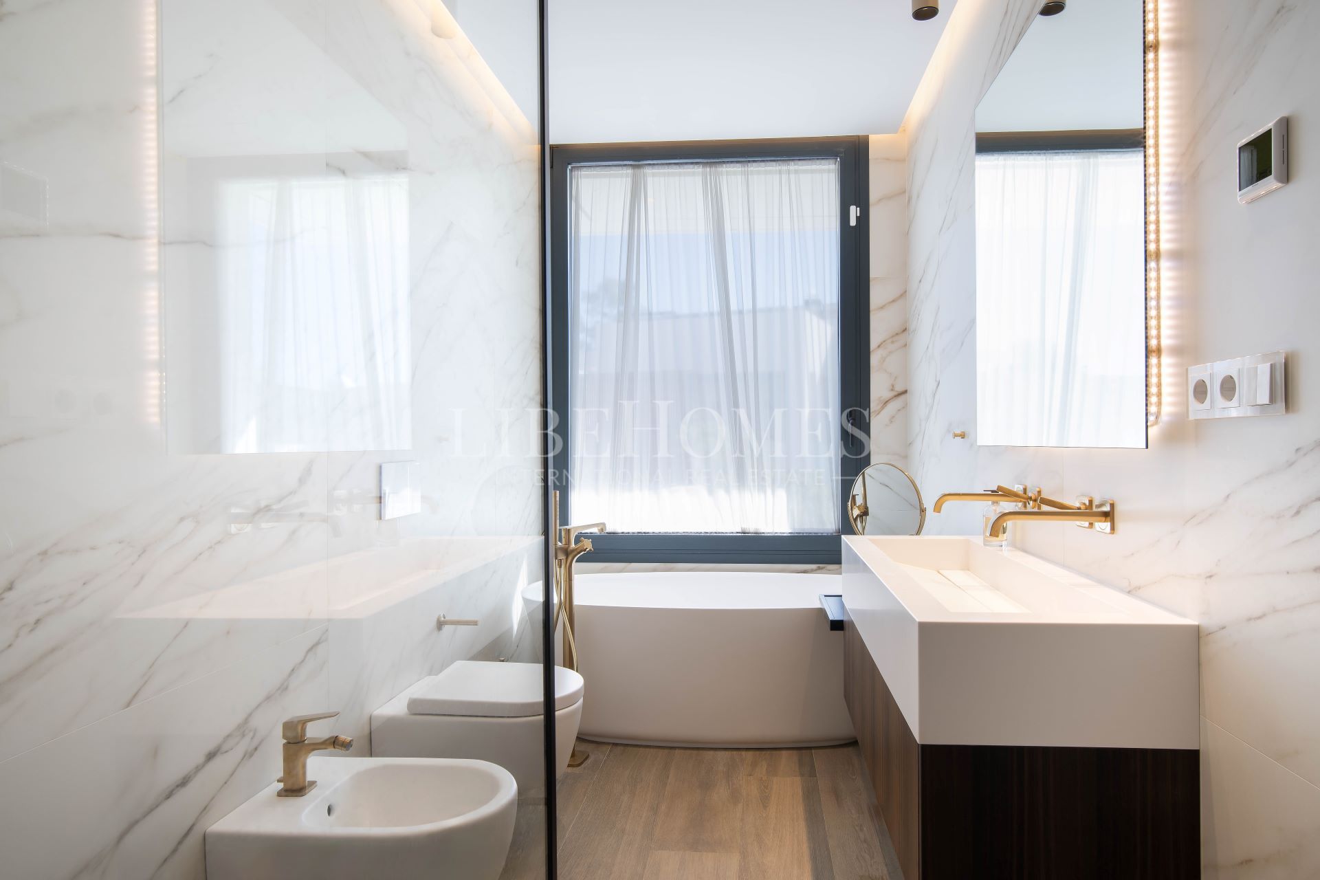 Modern new villa with panoramic sea views in Nueva Andalucía, Marbella