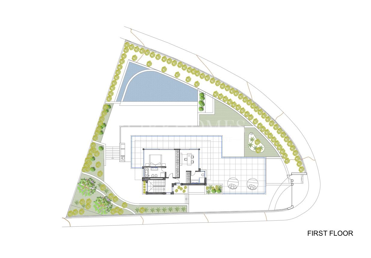 Modern new villa with panoramic sea views in Nueva Andalucía, Marbella