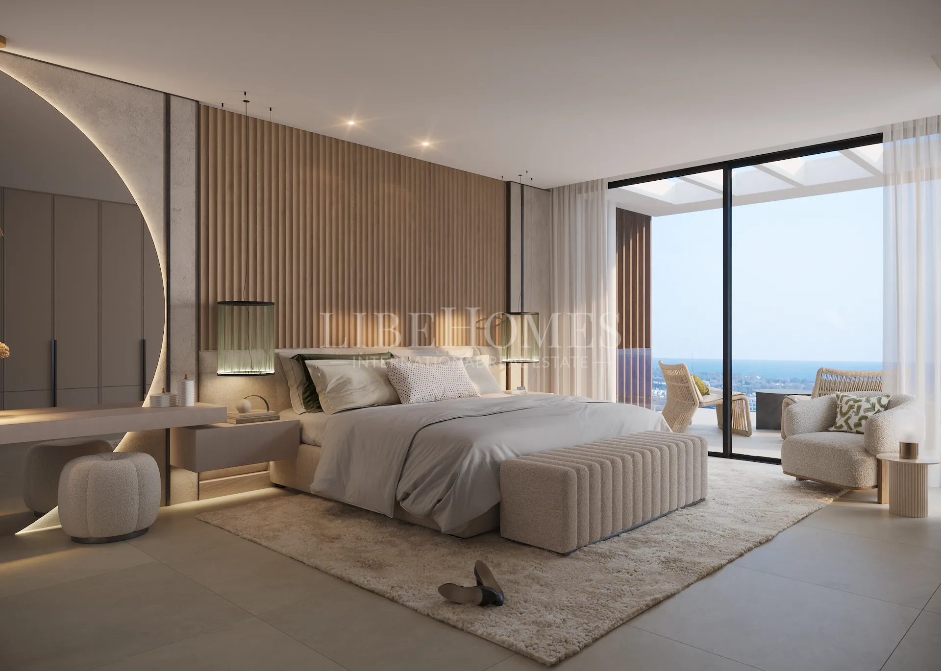 Villa toute neuve avec vue mer imprenable, New Golden Mile, Estepona