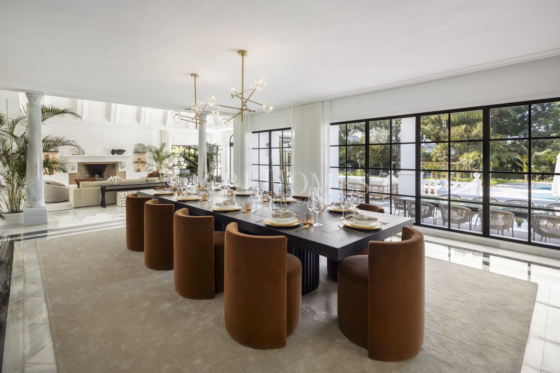 Villa somptueuse unique à Aloha Golf Nueva Andalucía, Marbella