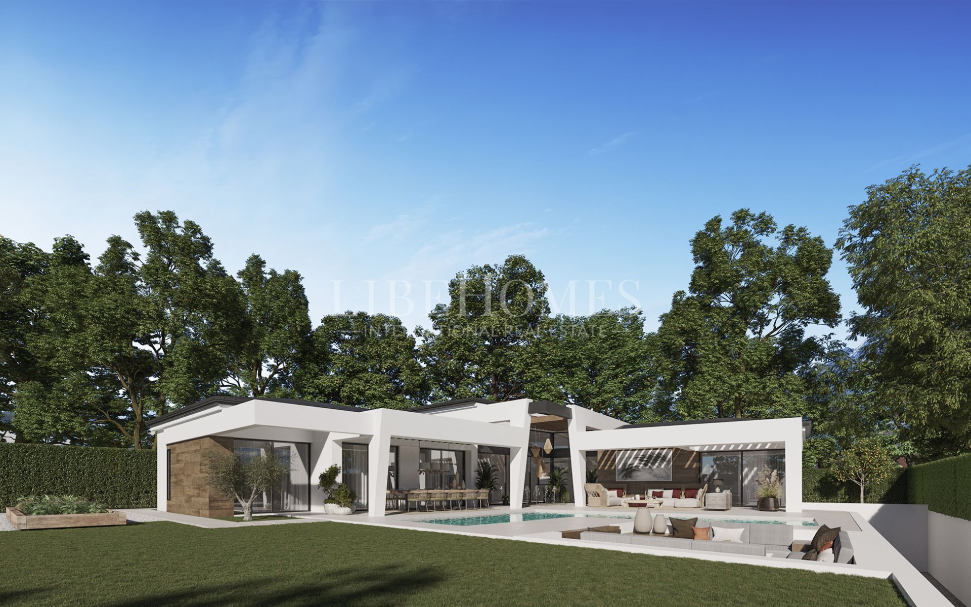 Nueva promoción de 3 villas de 1 planta en Nueva Andalucía, Marbella